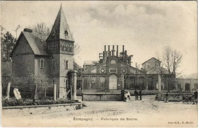 CPA ETREPAGNY Fabrique de Sucre (1149354)