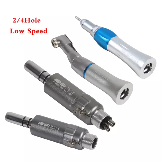Dental Low Speed Handpiece Contre-angle Straight droit Air Moteur 2/4H Fit NSK