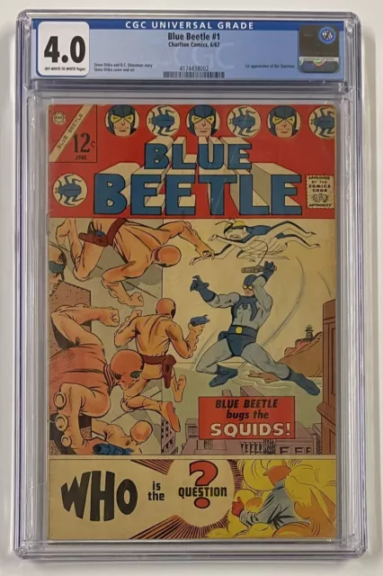 Blue Beetle; Vol 5 #1. June 1967. Charlton. 4.0 Cgc.  1St App Of The Question!