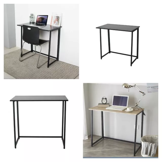 Folding Office Desk Table Wooden Computer Home Study Laptop 24HR Delivery