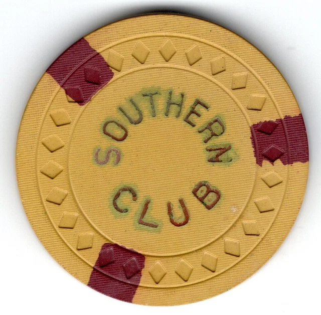 Southern Club $100 Illegal Gaming Chip Hot Springs AR