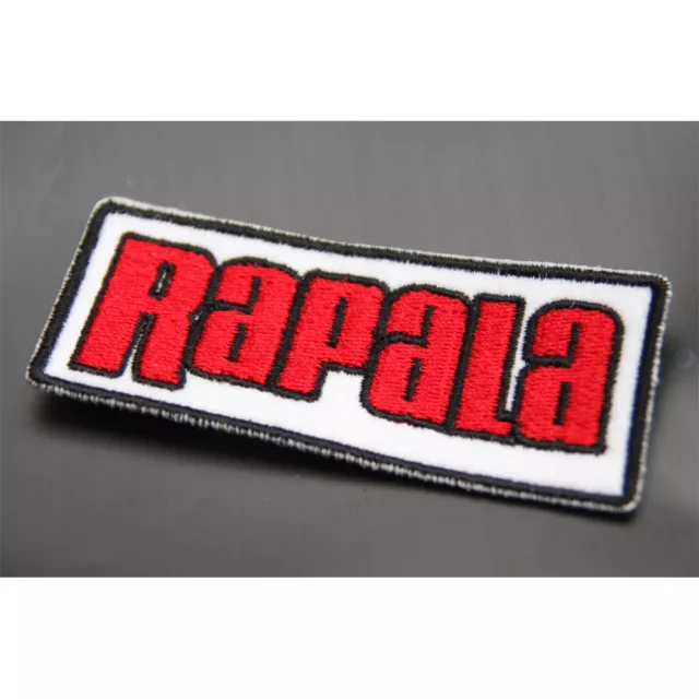 New Rapala Fishing Logo Patch Emblem Clothes Cap Badge 7.5cm #J1