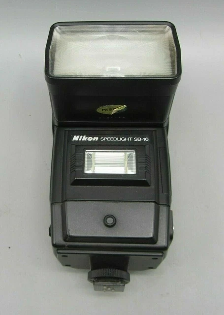 Nikon Speedlight Sb-16, Excellent, One Owner, With New Original Owner Manual
