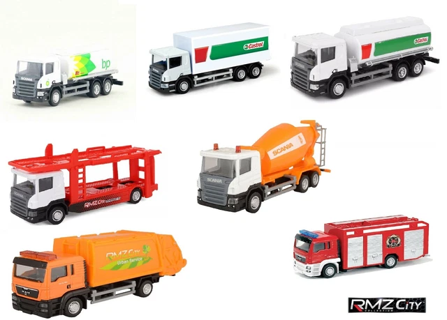 Camion Miniature ISUZU N Series 1/76 - Modèle Pressé Tiny City - Neuf Sous Blister