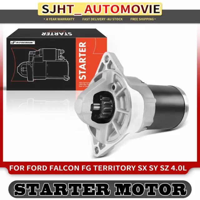Starter Motor for Ford Falcon FG Territory SX SY SZ 2004-2019 4.0L Petrol SUV