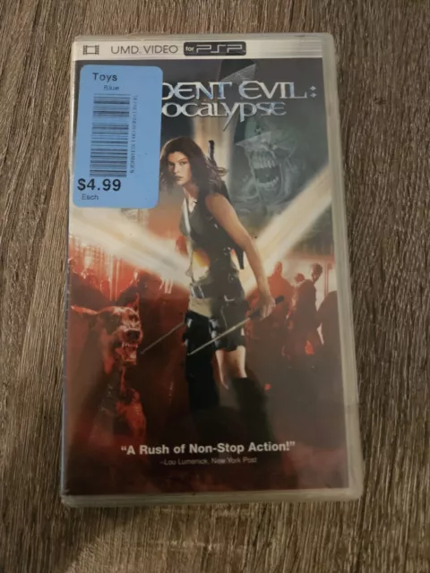 Resident Evil: Apocalypse (UMD, 2005, Universal Media Disc) Sellado