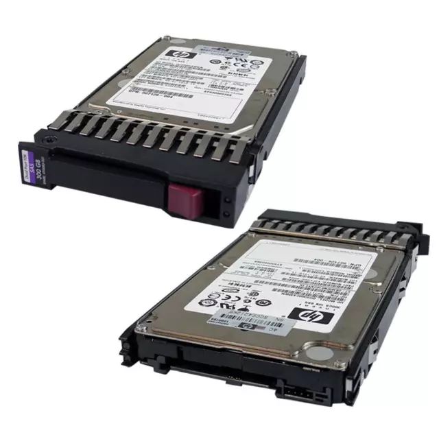 HP 300GB 2.5" 10k SAS HDD HotSwap Festplatte 493083-001mit Rahmen