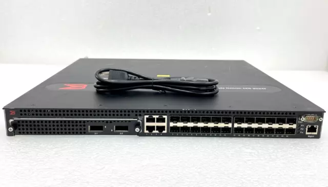 Brocade NI-CER-2024F-ADVPREM-AC NetIron CER 2024F 24x SFP ports 100/1000 Router