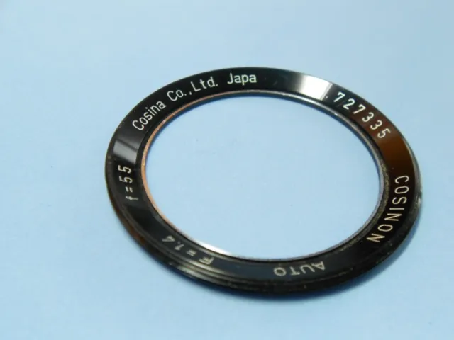 Cosina Cosinon 1.4/55 Original Identifying Lens Ring 2