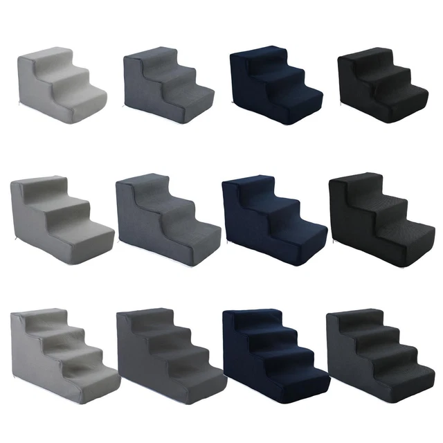 Échelle Pour Canapé Pour Animal De Compagnie – Échelle De Lit Pour Chat âgé | Escalier En Bois Pour Canapé Haut | Escalier Pour Chien Pour Lits Hauts | Rampe Antidérapante Pour