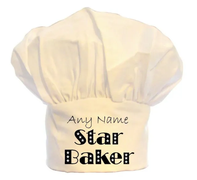 Cappello Chef Stella Baker Personalizzato Stampa Stampa Stella Barbecue 100% Poliestere Regalo