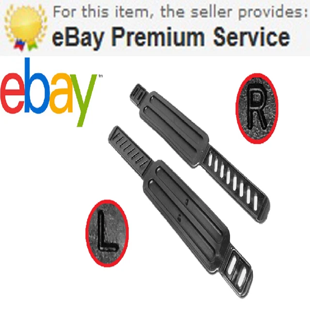 PREMIUM QUALITY EXERCISE bike pedal straps 1 Pair Life fitness