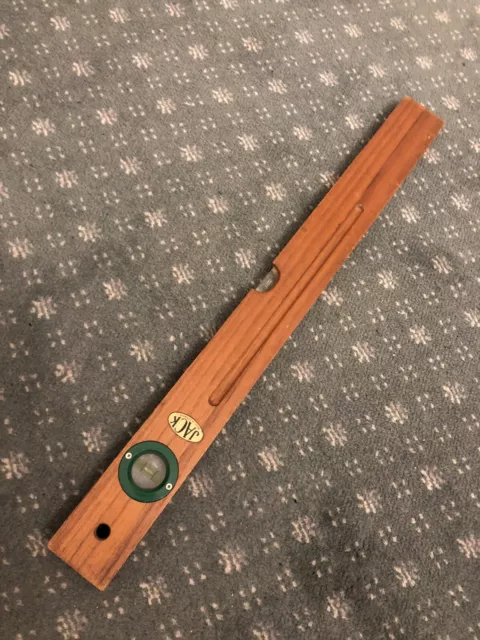 Antique Spirit Level - JACK Spirit Level - Wooden Level Made In Denmark EC.