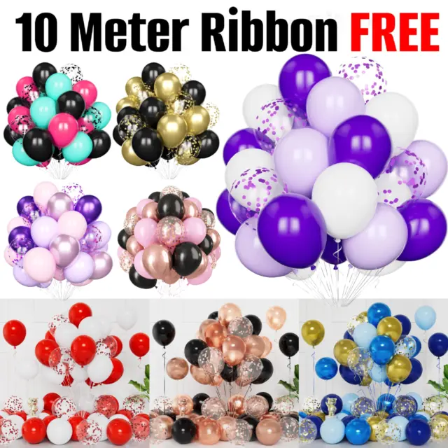 10'' 12'' Latex PLAIN BALLOONS Helium 100Pcs BALONS Quality Party Decor Birthday