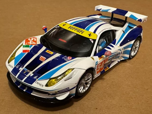 Carrera Evolution - Ferrari 458 Italia GT2 AF Corse, No. 54 (30715) mit Licht