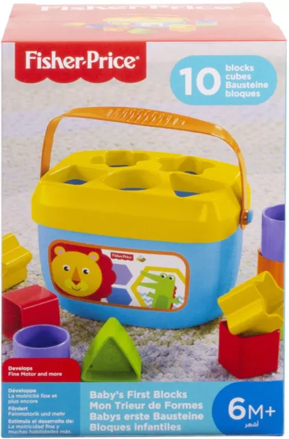 NEW Fisher Price Baby's First Blocks from Mr Toys