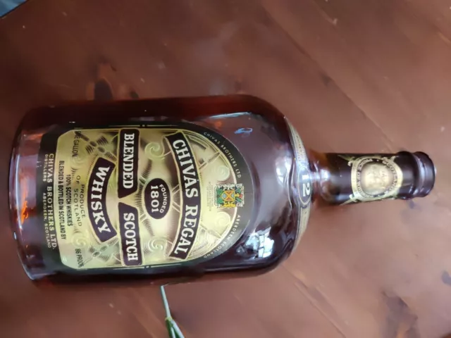Chivas Regal 12 Year Old Blended Scotch Whisky 175lt Bottle