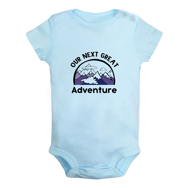 Our Next Great Adventure Funny Romper tuta neonato abiti per bambini 3