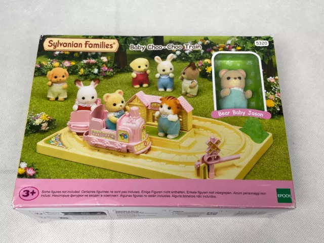 Sylvanian Families 5320 - Baby Abenteuer Zug - Bär Jason