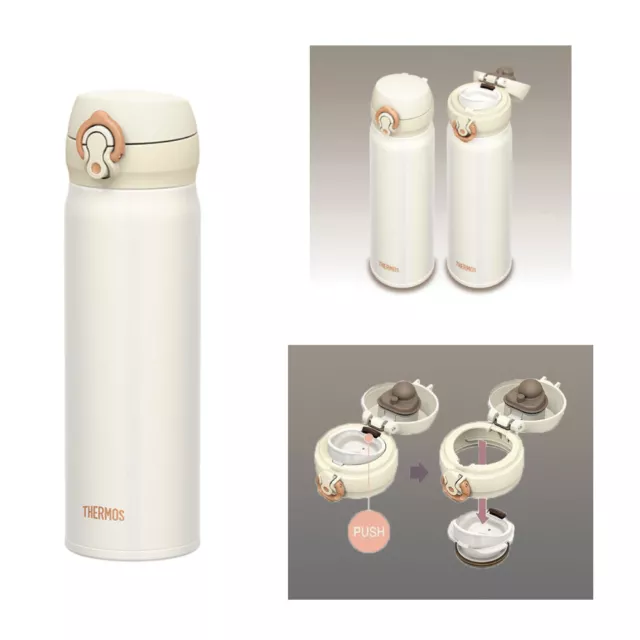THERMOS Brand Ultra Light Stainless Steel Vacuum Insulated Bottle/Mug/Tumbler