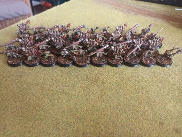 40 Gnoblars - Painted, based and Ready to Frustrate Your Opponent!