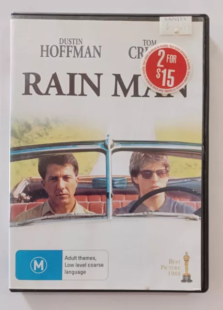 RAIN MAN (DUSTIN Hoffman Tom Cruise) (Australia Region 4) DVD – New $9.99 -  PicClick AU