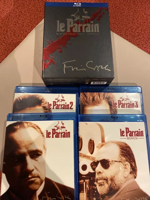 Coffret 4 Blu-ray Le Parrain 3 films + Blu-ray Bonus Coppola