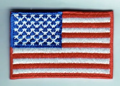 Power  Klettverschluss Patch   Amerika USA United Staates Aufnäher