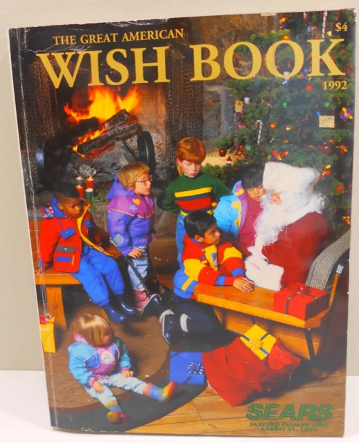 Sears Catalog Christmas Wish Book 1992 Has 822 Pages