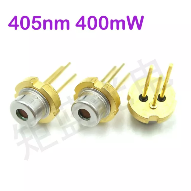 NICHIA NDV4542 3.8mm Blue-violet 405nm 200mW-400mW Laser Diode (Single Mode)