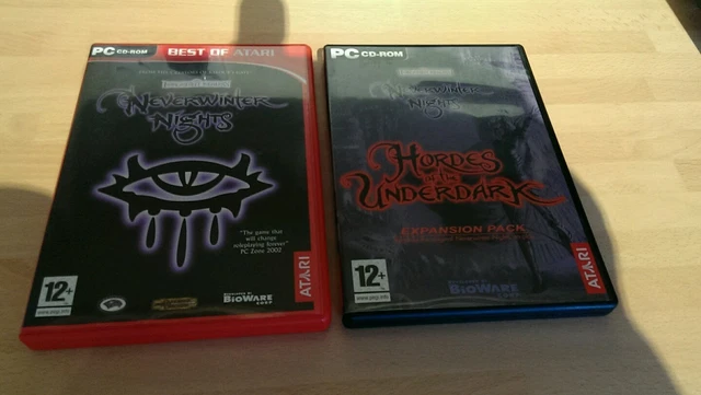 Jeu PC Neverwinter Nights: Hordes Of The Underdark – Neuf Sous Blister