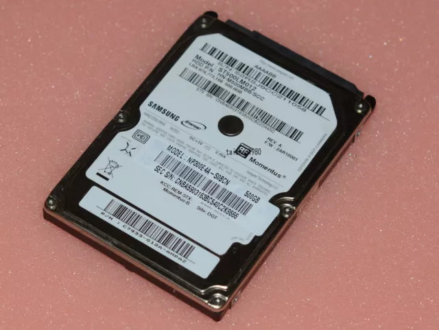 Samsung 500GB ST500LM012 SATA 5400RPM 8MB 2.5" Laptop Hard Drive