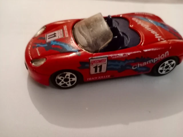 Miniature Majorette Porsche Boxster 1/60 Digimon - Modèle Vintage 269 - Occasion