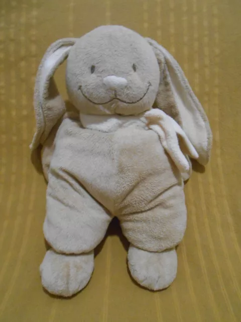 Doudou lapin beige marron NICOTOY