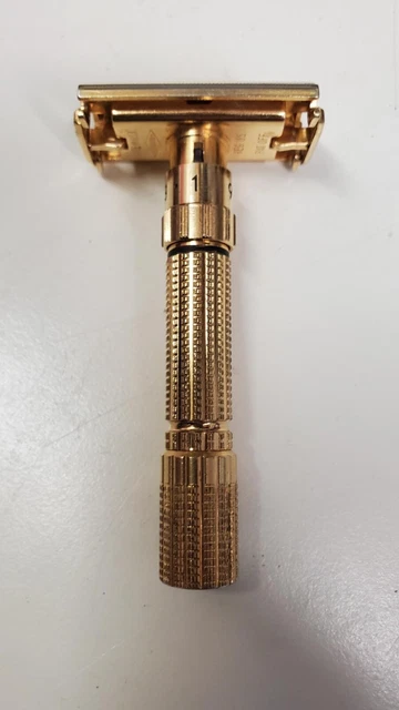 Gillette Fatboy Executive 1958 D3 1-9 Safety Razor