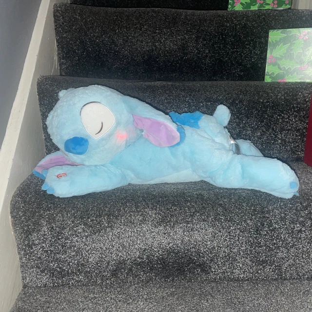 DISNEY LILO AND Stitch Angel Sleeping Light Up Soft Toy Plush Primark £