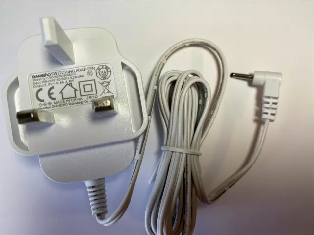 White 6V 500mA AC Adapter Charger for Motorola MBP36 MBP-36 Parent Baby Monitor