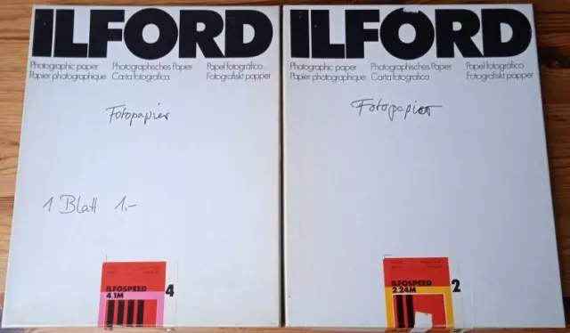 Ilford Fotopapier Ilfospeed 2.24 M + 4.1 M - 24x30cm