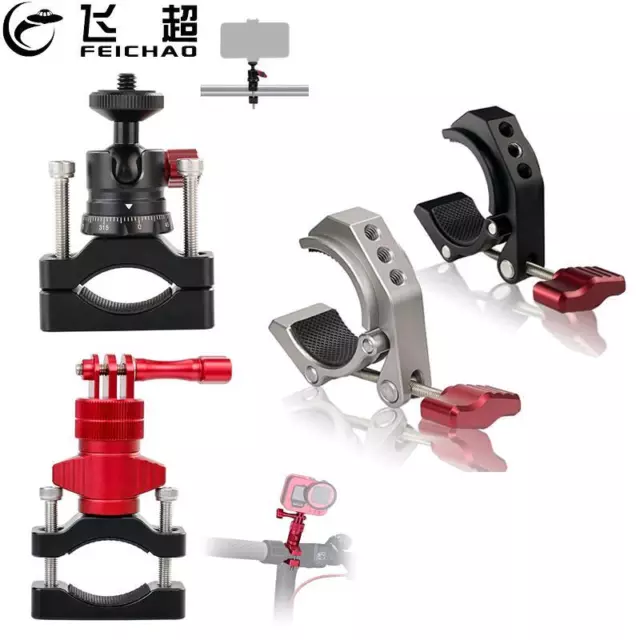 Metal Bike Bicycle Motorcycle Handlebar Mount Holder Super Clamp for Gopro Hero