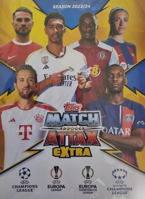 Match Attax Champions League 2023/2024 Extra Energy Elite Black Edge Limited