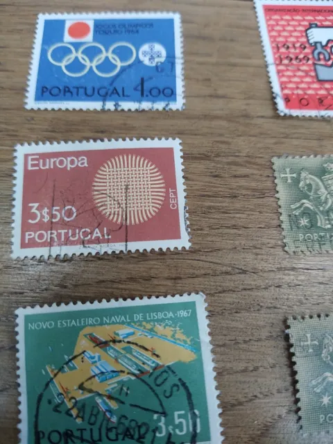 Kleines Konvolut Briefmarken Portugal 2