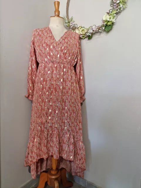 Robe longue papillonne cheap