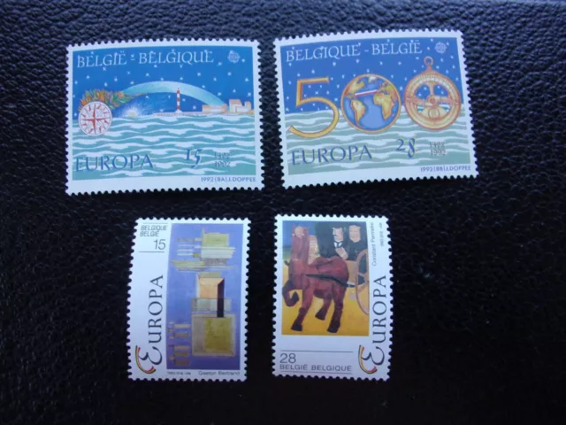 Belgien - Briefmarke Yvert / Tellier N° 2454/2455 2501/2502 N MNH (A71)