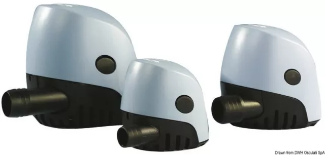 Pompe Whale Orca 1300 Contenu GPH 24 V (16.552.24)