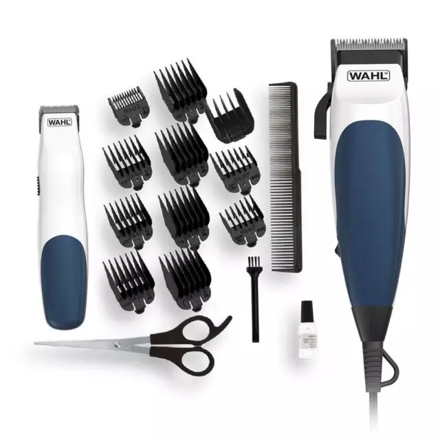 WAHL HOMECUT COMBO Hair Clipper & Bonus Battery Beard Trimmer Home Cutting Kit