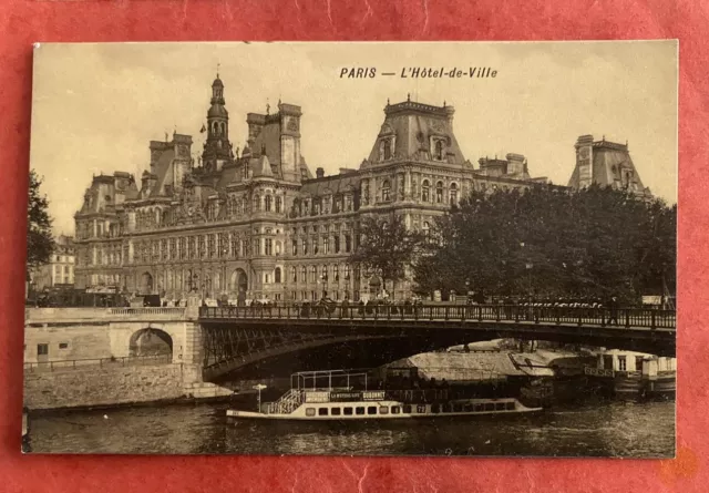 CPSM 75 PARIS - L’hôtel de Ville