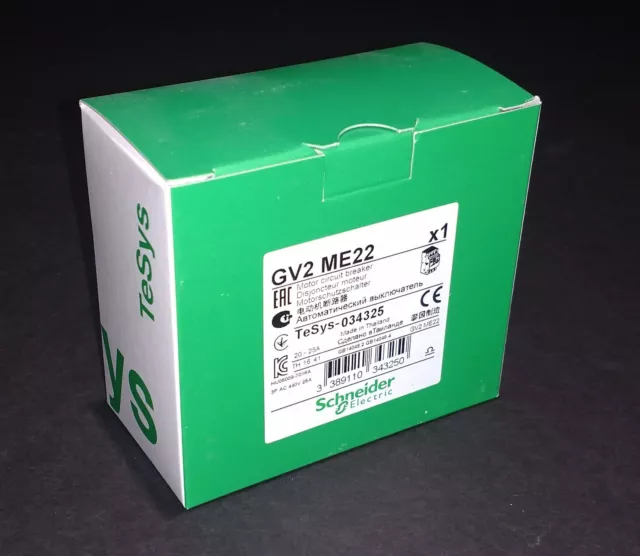 GV2ME22 Schneider Electric Starter - NEW