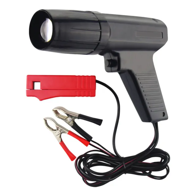Lampada stroboscopica veicolo 12 v pistola di regolazione pistola luce di accensione pistola flash digitale
