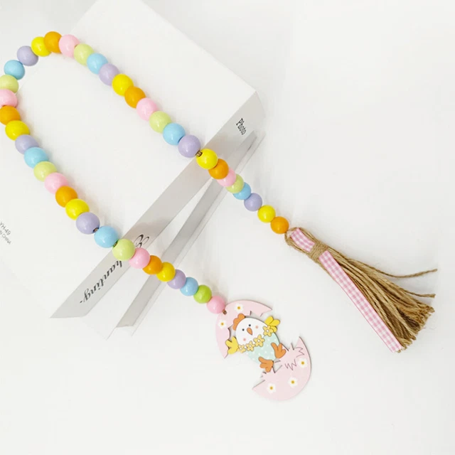 wood prayer beads Rosari Perline Di Legno Di Pasqua Vassoi Per Uova Alla Diavo