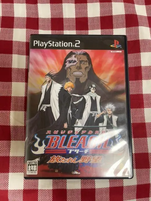 Bleach Hanatareshi Yabou NTSC-J  Japanese Ver. PS2 Video Game From Japan